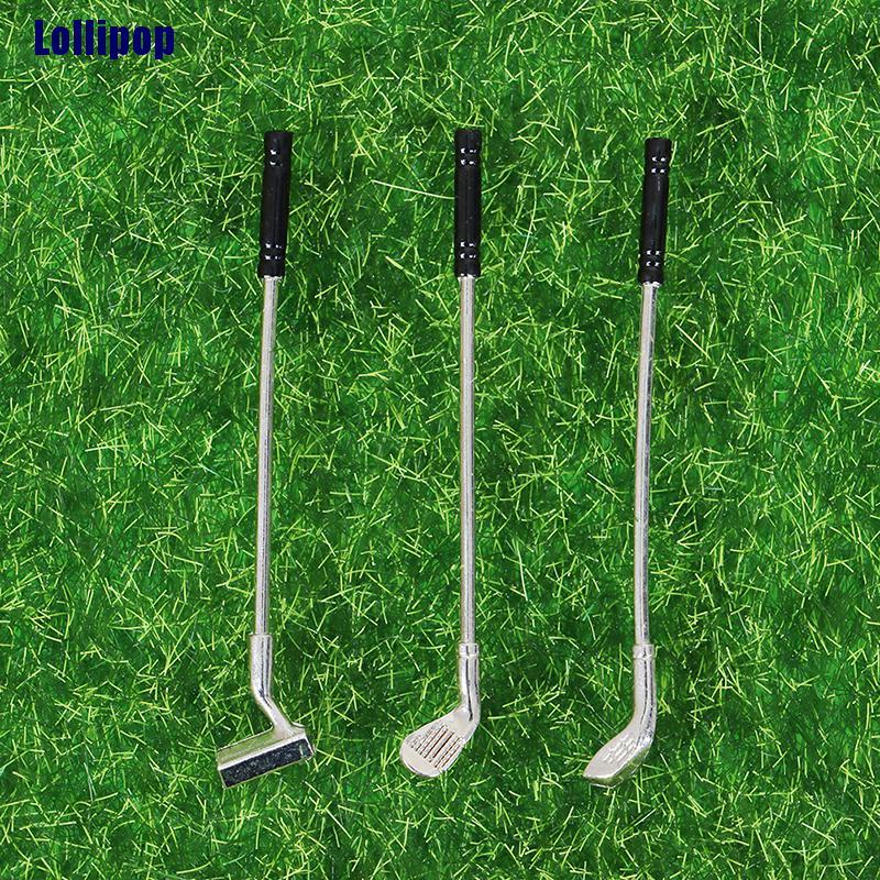 Bộ 5 Mô Hình Sân Golf Tỉ Lệ 1: 12 Trang Trí Nhà Búp Bê