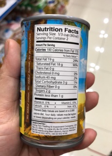 Nước cốt dừa Coconut 165ml