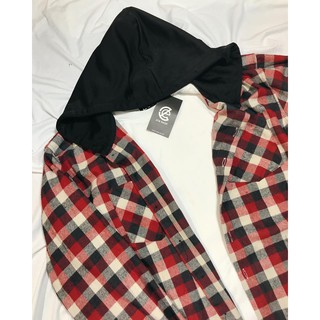 FLANNEL CARO NÓN // ĐỎ ĐEN - MADE BY TWOCE