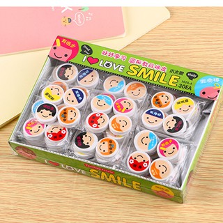 Bộ 4 tẩy mặt cười