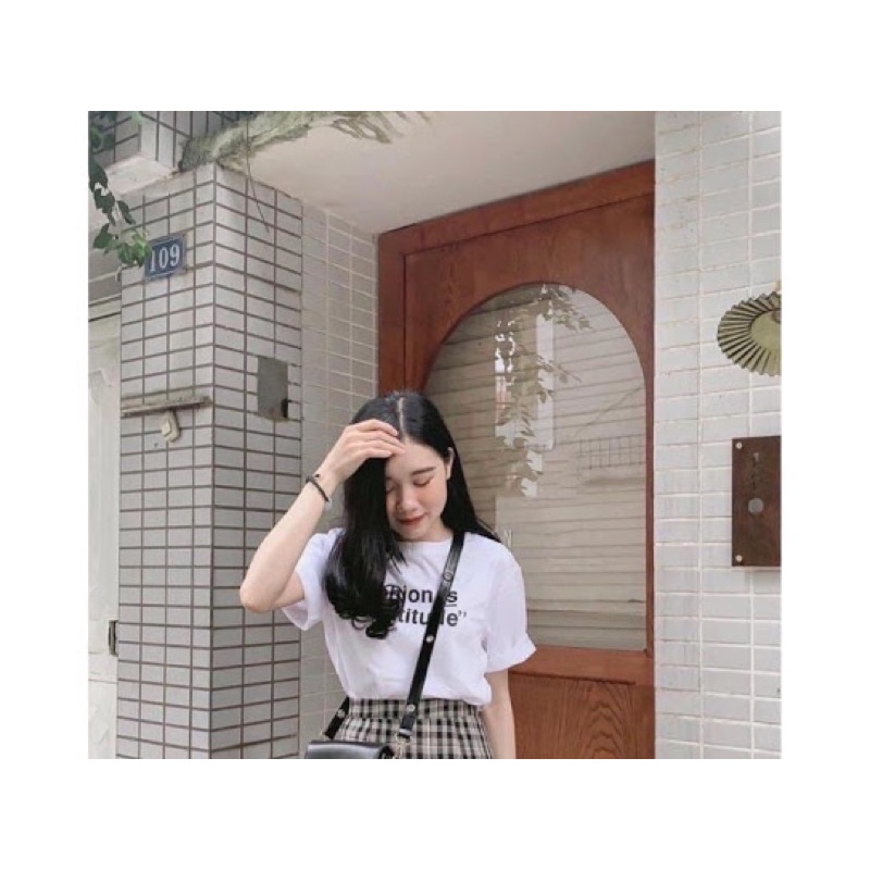 SET CHÂN VÁY KẺ KÈM ÁO FASHION