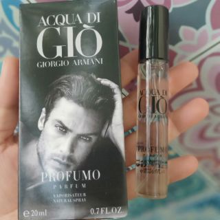Nước Hoa Nam Giò Đen  20ml Hương thơm nam tính mạnh mẽ...