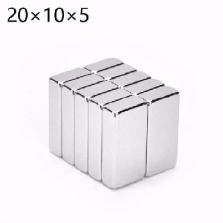 Nam châm viên 20x10x5 mm, nam châm trắng lực hút mạnh.