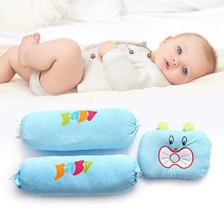 COMBO 02 Gối Ôm Chặn Và 1 Gối Nằm Thêu họa tiết cho bé