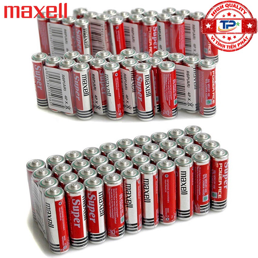 Hộp 40 viên Pin Tiểu AA (2A) Maxell Super Power Ace 1.5V