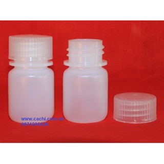 Chai nhựa PP 30ml dùng cho phóng thí nghiệm