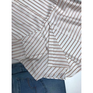 [Mã SKAMLTSM9 giảm 10% đơn 99K] Sơ mi dáng dài Alalmode size 77