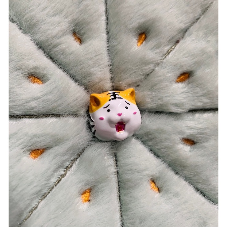 Nút bàn phím cơ hình hổ mắt tròn lỗ tai màu cam/ Resin keycap/ Keycap set/ Esc keycap/ Gift for gamer