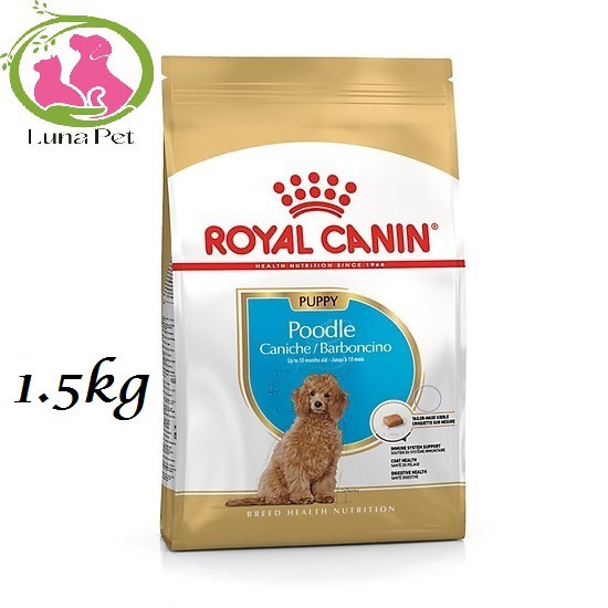 Royal Canin Poodle Puppy 1,5kg - Thức ăn hạt cho chó con giống poodle 1.5kg