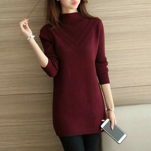 Combo Áo len dáng dài