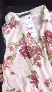 Váy hoa xoè phối lưới NL120190