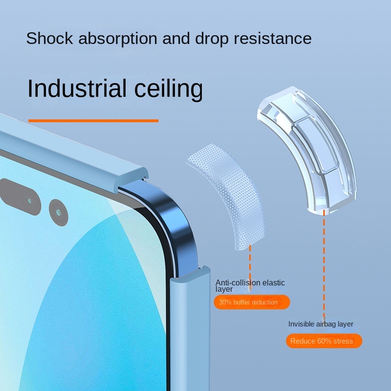 Mới!! Ốp Điện Thoại Cứng + Nút Kim Loại Chất Lượng Cao Chống Dấu Vân Tay Cho iPhone 14 plus 14 Pro Max