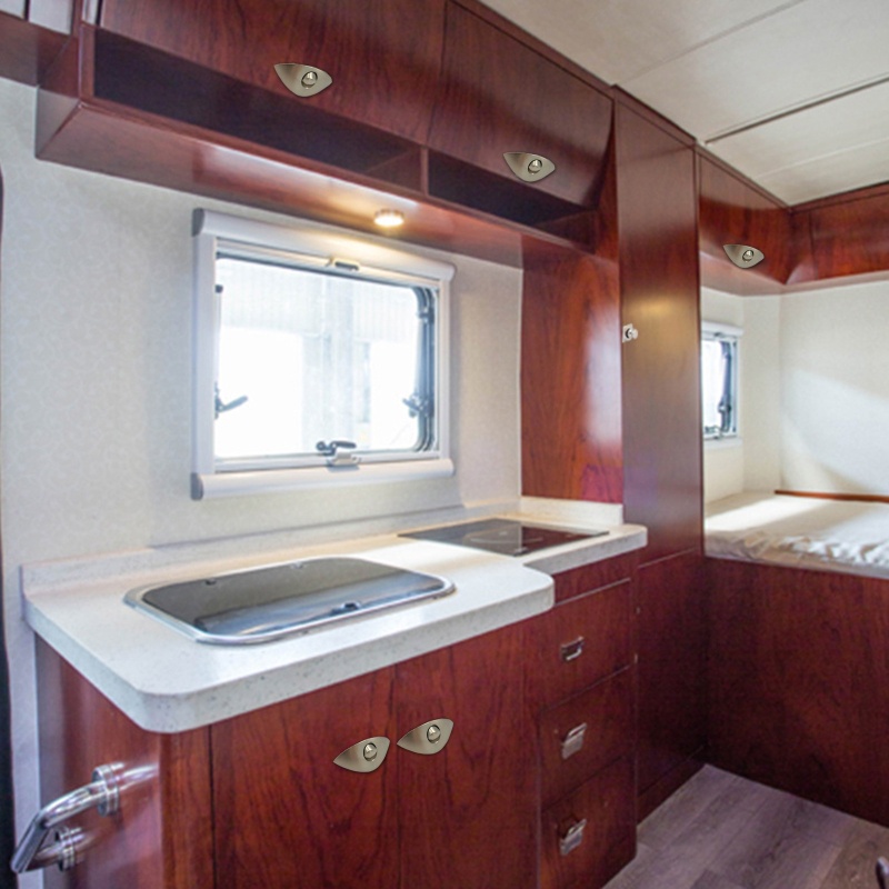 ✿ Bộ Ổ Khóa Cửa Tủ Đồ Nội Thất Cho Thuyền Buồm RV