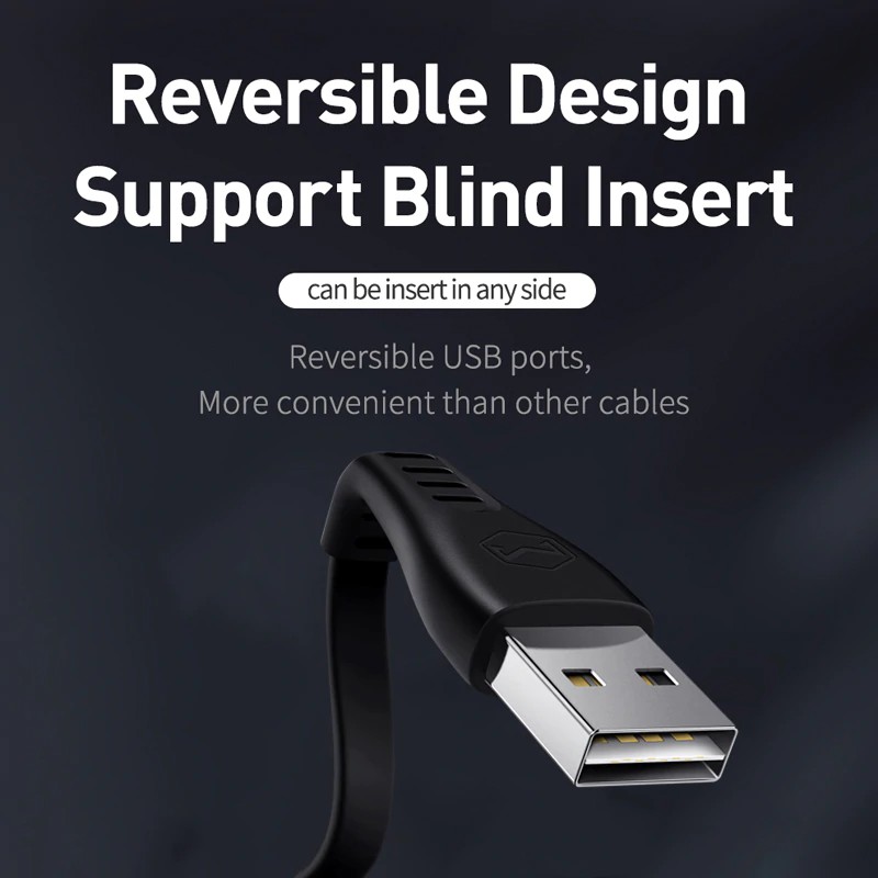 Cáp USB Mcdodo 1.2M hỗ trợ sạc nhanh có đèn led dành cho iPhone iPad