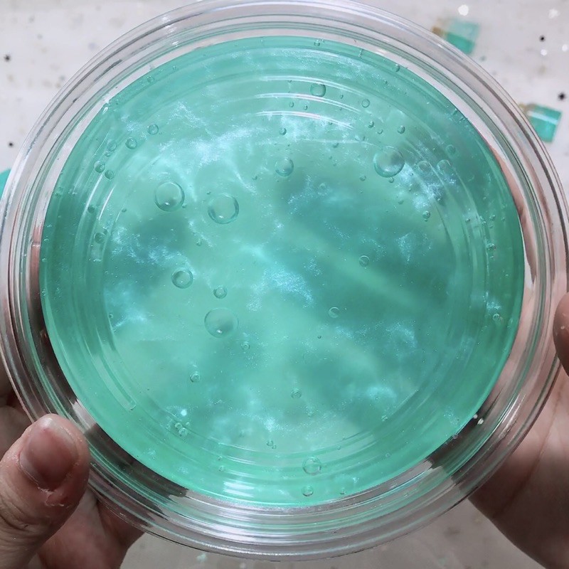 Đồ chơi slime trong ngọc bích  Chất Nhờn Ma Quái