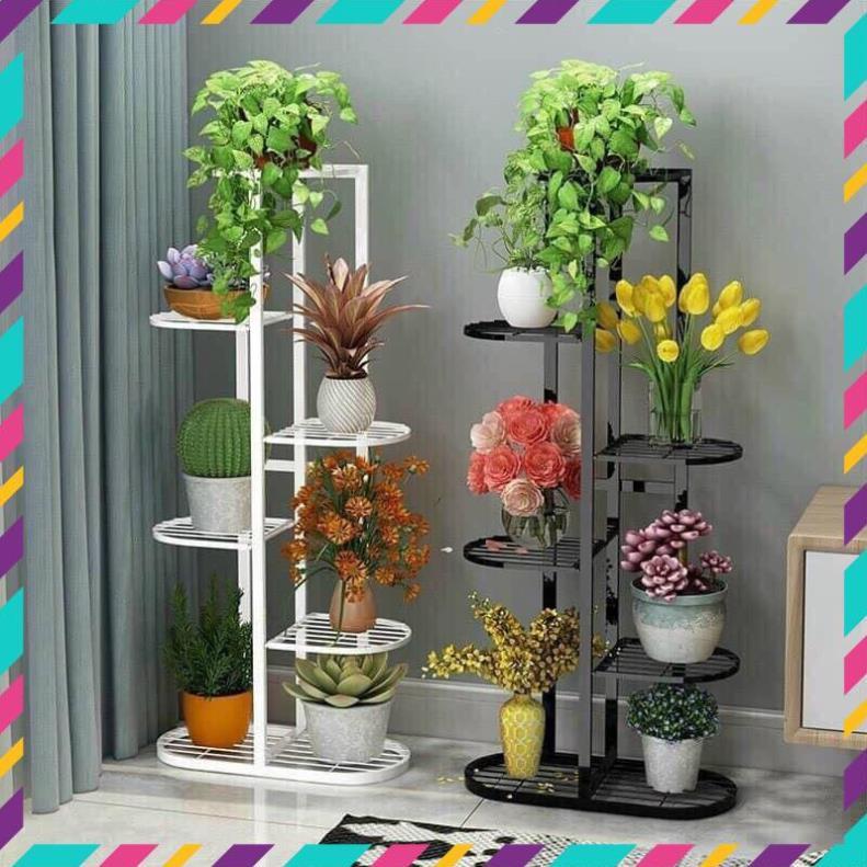 KỆ SẮT ĐỂ CHẬU HOA CÂY CẢNH 7 TẦNG CỰC ĐẸP. kt 103 x 22x 45 cm