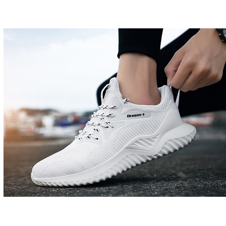 Giày nam sneaker, giày thể thao nam siêu nhẹ GN319 | BigBuy360 - bigbuy360.vn