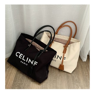 Túi xách nữ tote vải celinf