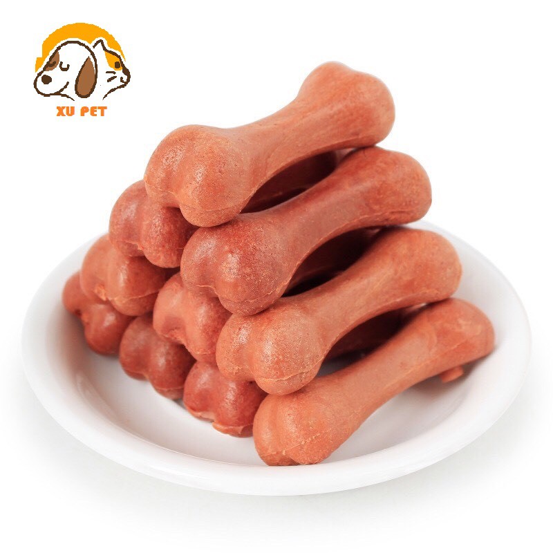 [Mã 252FMCGSALE giảm 8% tối đa 100k đơn 500K] Xương Gặm Sạch Răng, Mài Răng - Bổ Sung Canxi Cho Chó Mèo