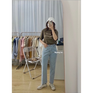 Quần jeans baggy đứng
