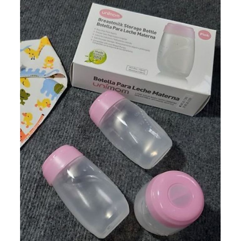 (Made in Korea) Bộ 3 bình trữ sữa 150ml Unimom UM880045