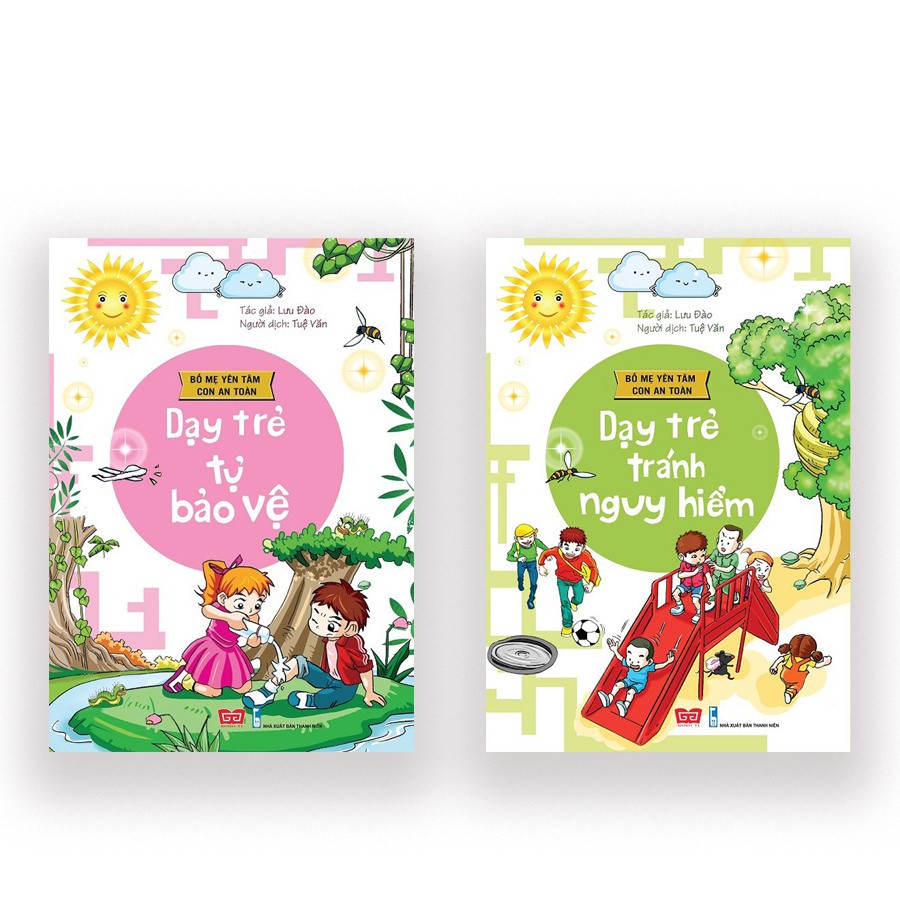 Sách - Set Bố mẹ yên tâm con an toàn (2 tập)