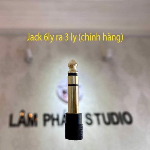 Jack Chuyển Đầu 6 Ly Ra 3.5 Hàng Loại 1 . Jack Cắm Cực Chuẩn , Mạ Vàng Tinh Tế Gíup Jack Cắm Chống Oxi Hóa