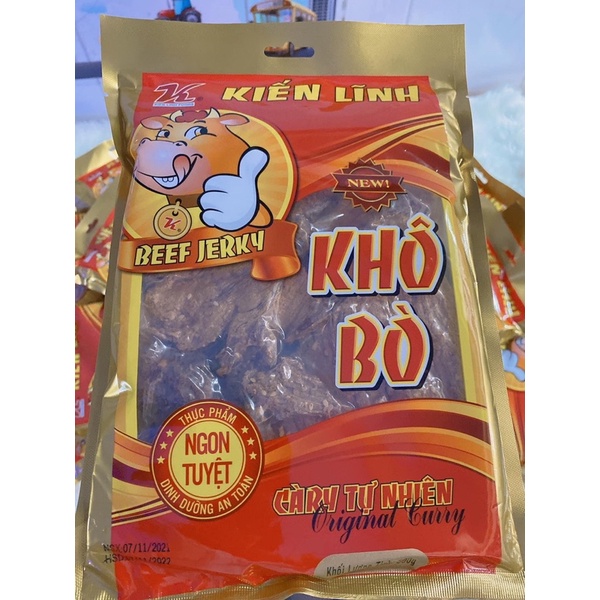 Khô Bò Kiến Lĩnh Vị Cà Ry 500Gr