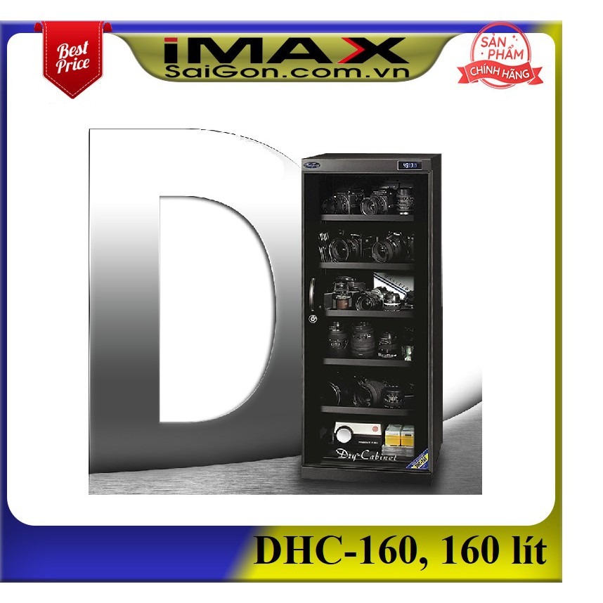 Tủ chống ẩm DryCabi DHC160, 160 lít Hàng chính hãng
