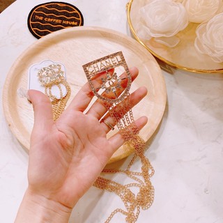 cài áo nhiều dây xích