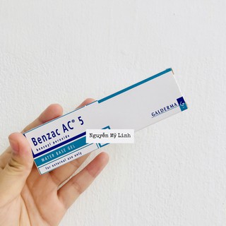 TRỊ MỤN VIÊM BENZAC 5 ( BENZOYL PEROXIDE )