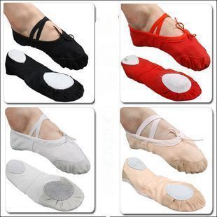 Giày Múa Đế Bệt Mũi Mềm - Màu Trắng | BigBuy360 - bigbuy360.vn