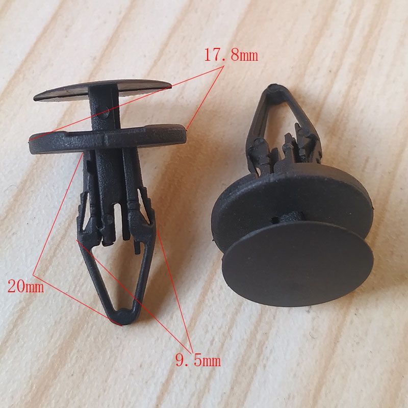 Set 50 Đinh Tán Nhựa Phụ Tùng Cho Xe Subaru Forester Impreza Outback Legacy XV /Chevrolet /Cruze Aveo Captiva Trax