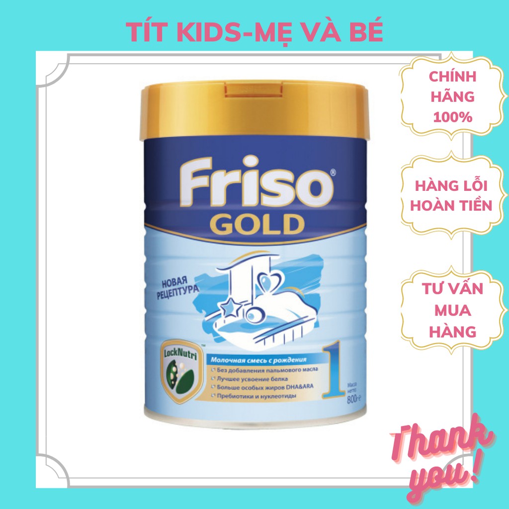 Sữa bột Friso Gold nội địa Nga số 1,2,3-hộp 800g