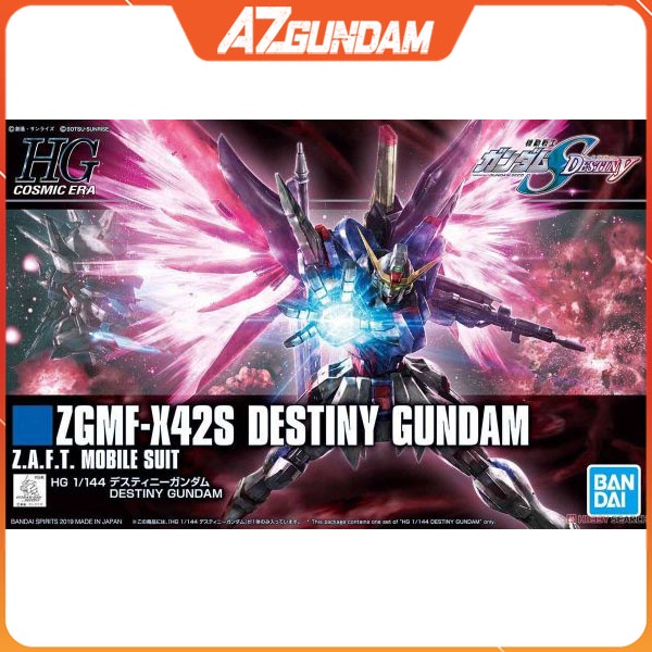 Mô Hình Gundam HG Destiny Gundam ZGMF X42F Series HG Seed Tỉ Lệ 1/144