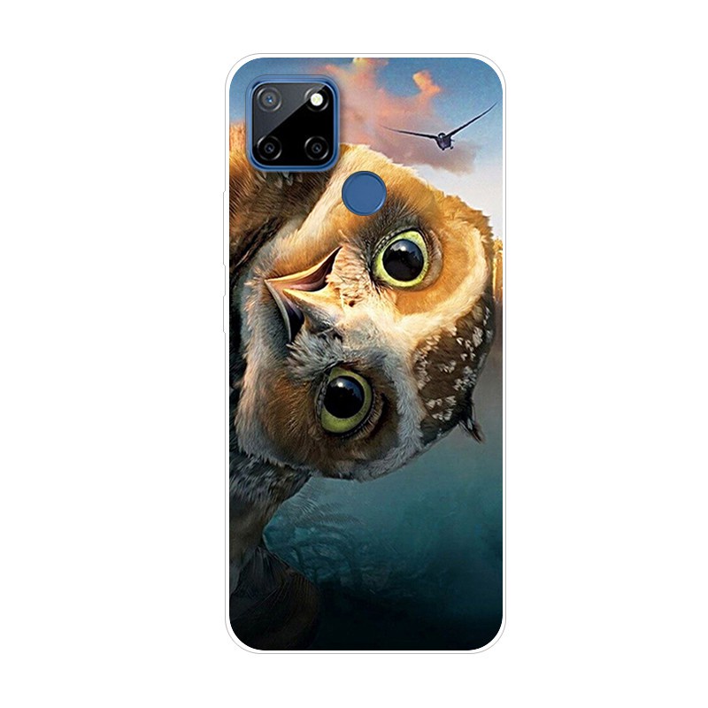 Ốp lưng Realme C25 Silicone TPU Cartoon Cover Ốp lưng Điện thoại