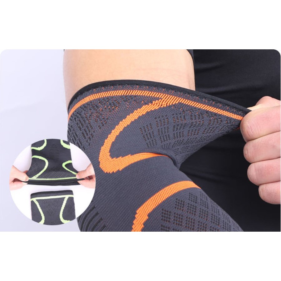 Băng Bảo Vệ Khuỷu Tay Co Giãn Thoáng khí Khi Tập Thể Thao, Tập Gym, Bóng Chuyền Aolikes Chính Hãng