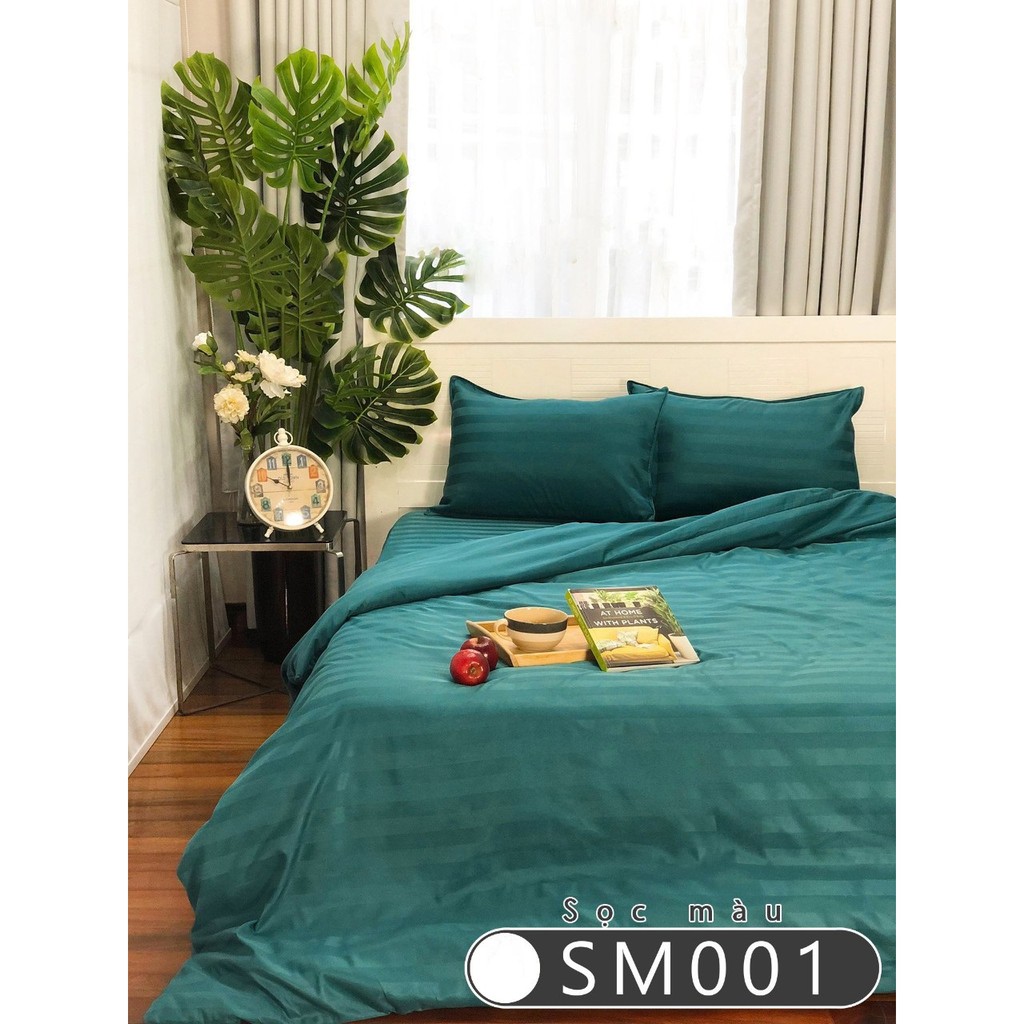 Bộ drap Cotton Sọc 3 Phân 🎁MẪU MỚI🎁 Chuẩn khách sạn 5 sao cao cấp