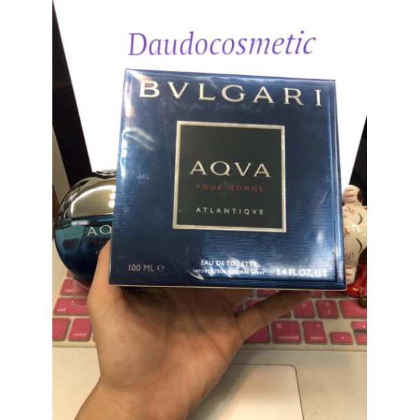 [ fullsize ] Nước hoa BVLgari Aqva Pour Homme Atlantiqve EDT 100ml 50ml . Chính Hãng Cao Cấp