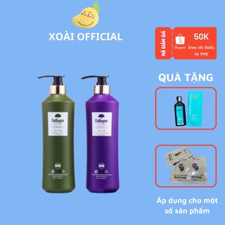 [CHÍNH HÃNG] BỘ DẦU GỘI + XẢ TOCO COLLAGEN KÍCH THÍCH MỌC TÓC (2 CHAI 785ML)