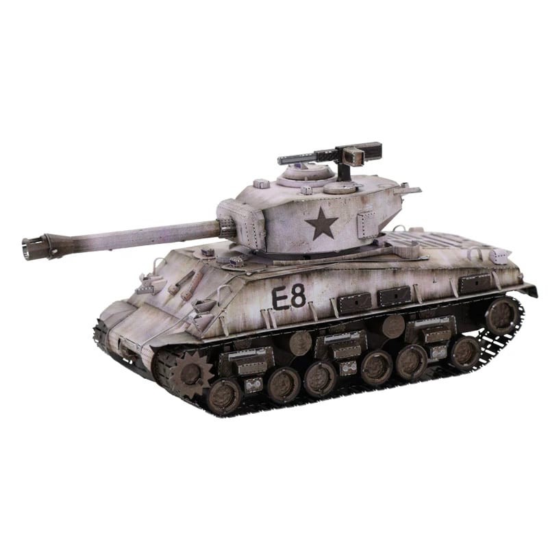 Mô Hình Kim Loại 3D Lắp Ráp Mu Model Xe Tăng Chiến Đấu MK VI, Bat Chatillon 25t, T-99A, Sherman Medium