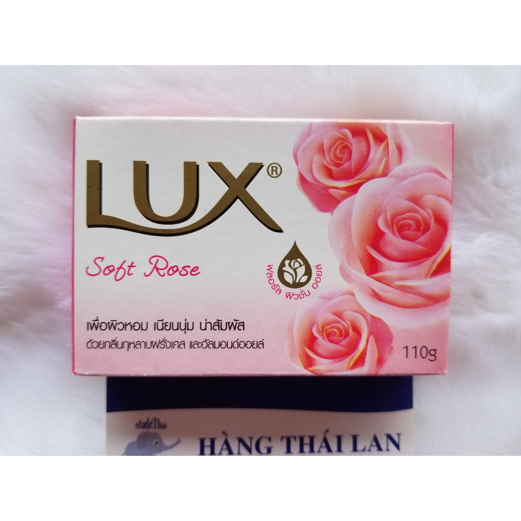 Lốc 4 cục Xà phòng LUX Thái Lan  110g- Xà bông Lux Thái