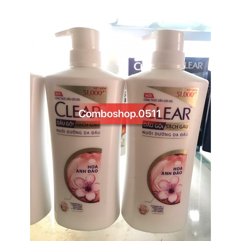 Dầu gội CLEAR HOA ANH ĐÀO 630g (618ml)