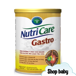 Sữa bột Nutricare Gastro lon 900g