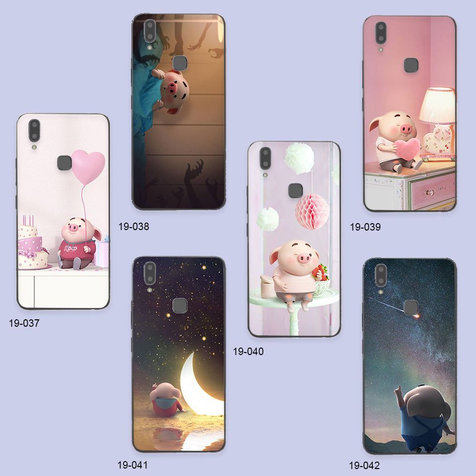 Skin dán Vivo Y83, Y91 hình Heo con dễ thương