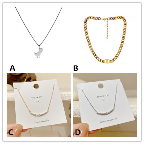 Dây Chuyền Mặt Khủng Long Đính Đá Thời Trang Dành Cho Nữ