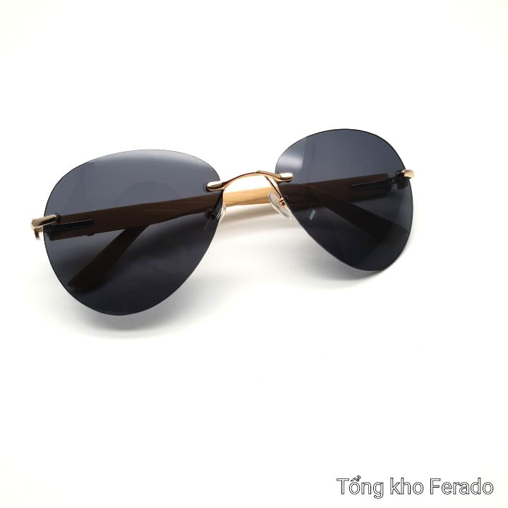 Kính Mắt Gọng Gỗ Thời Trang Chống Tia UV