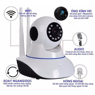 ip camera wifi xoay 360 độ sịn siêu nét yoosee