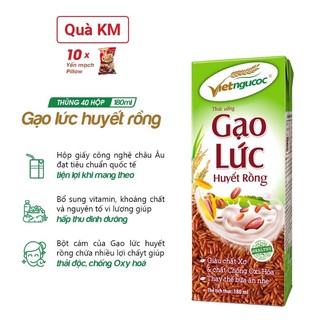 Thức uống gạo lứt huyết rồng 180ml