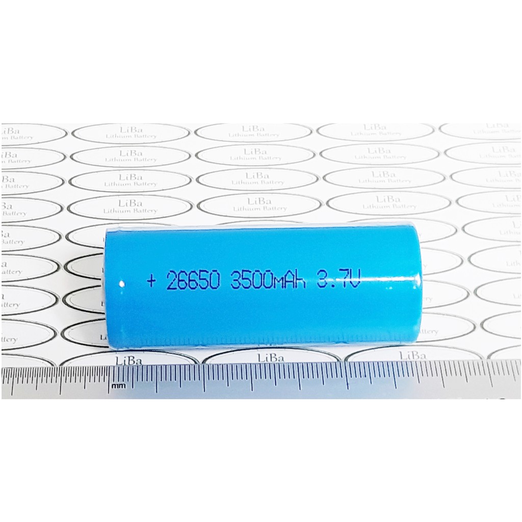 Pin Lithium 26650 3.7V 5000mAh, 3500mAh, 3000mAh _ LiBa